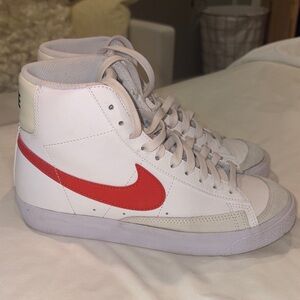 Nike White Low-Profile Sneakers